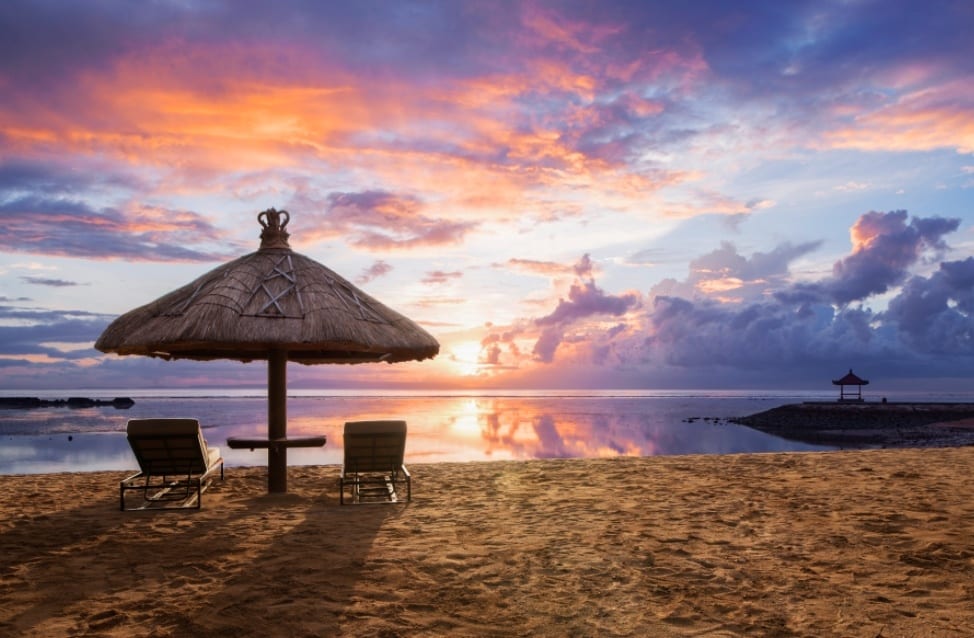 Pantai Nusa Dua Sunset - tukangpantai