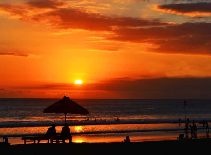 Pantai Kuta Bali, Pantai Kuta, Kuta, Pantai, Bali, Sunrise