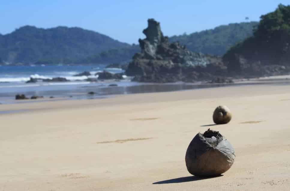 Pantai Parang Kursi sepi