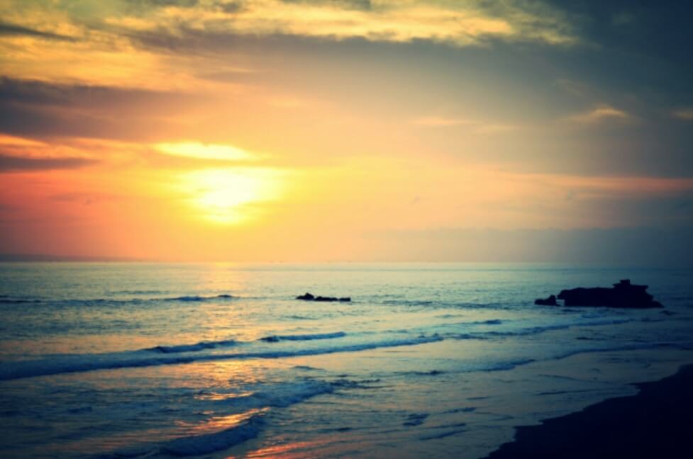 Sunset Pantai Balian