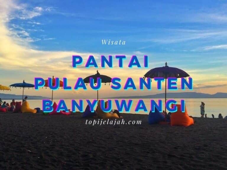 pantai pulau santen