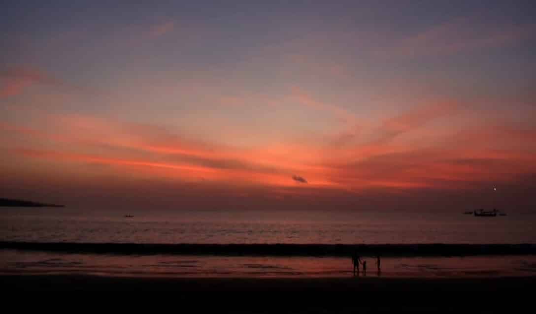 Sunset Pantai Jimbaran