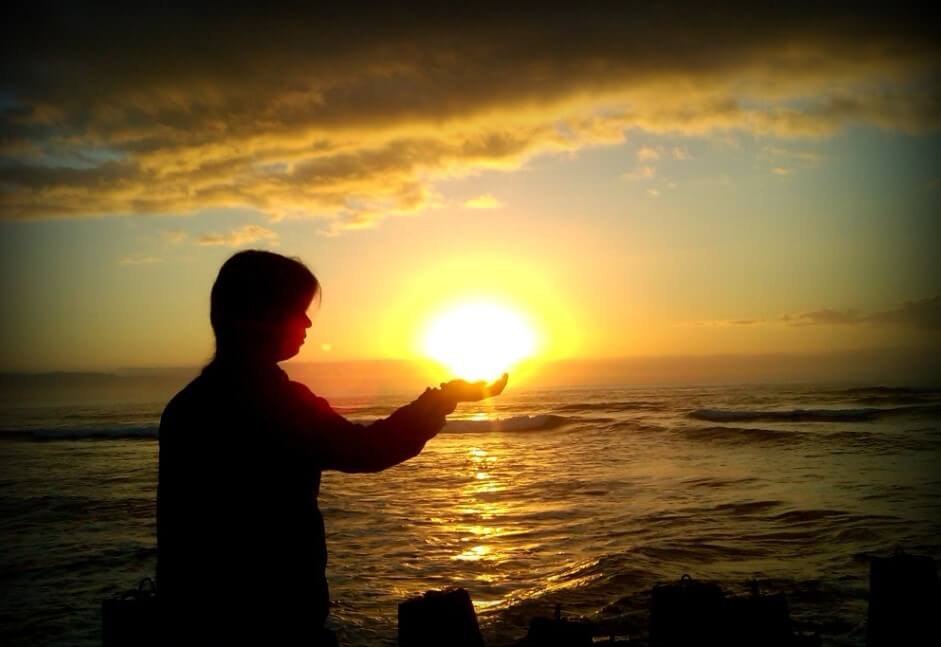 Sunset di Pantai Bojong Salawe