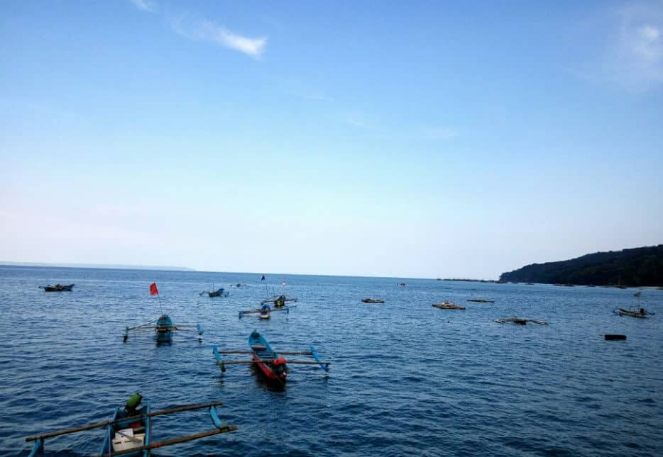 Panorama Khas Pantai Palatar Agung