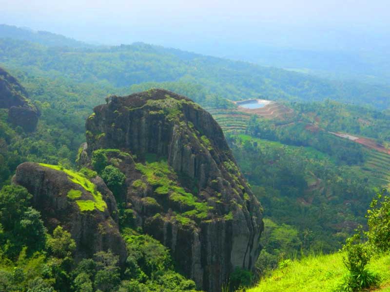 gunung api purba nglanggeran kabupaten gunungkidul daerah istimewa yogyakarta 55862