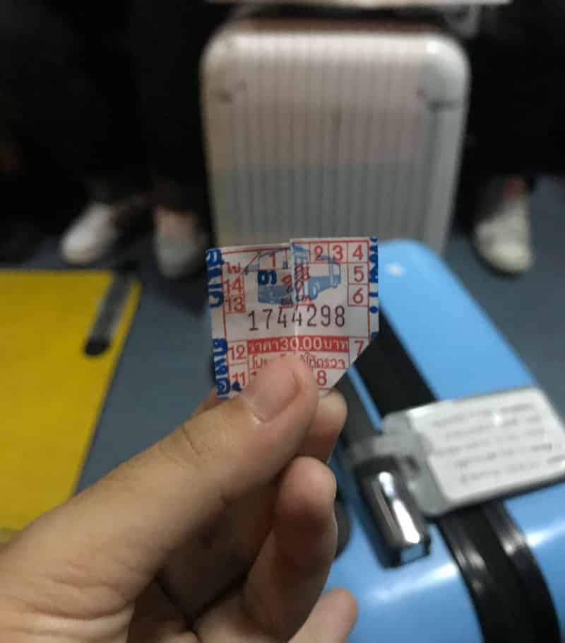 biaya tiket bus di bangkok