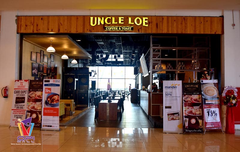 cafe di palembang ikon uncle loe