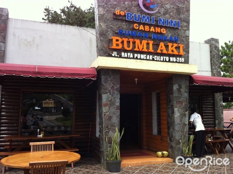 cafe di puncak bogor bagus