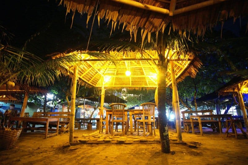 bamboo cafe pangandaran