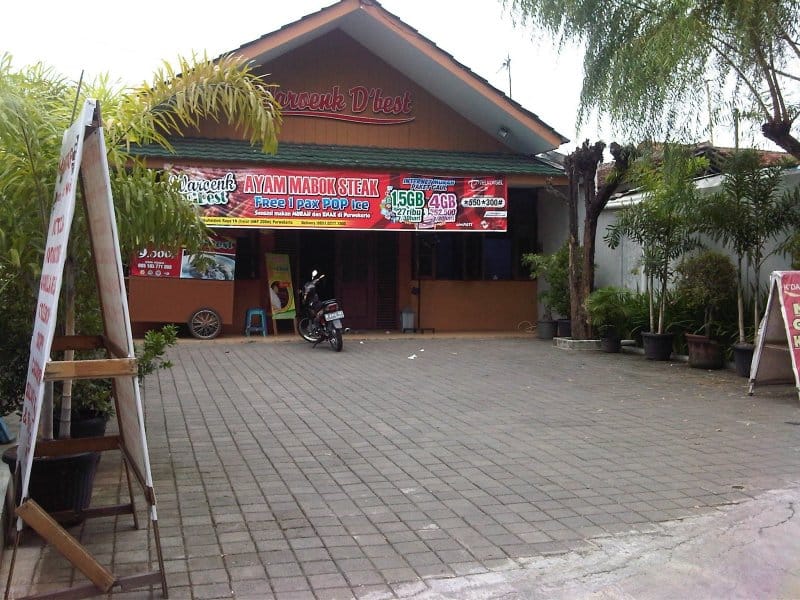 kargloss cafe di purwokerto