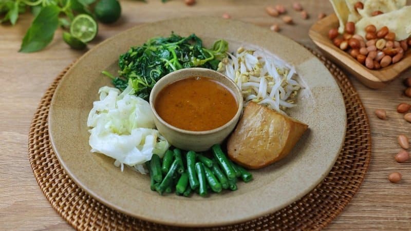 pecel sayur khas sukabumi