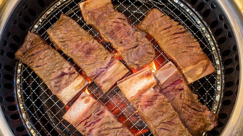 makanan dari korea selatan galbi