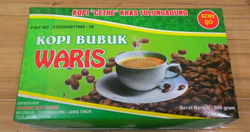 minuman kopi khas tulungagung