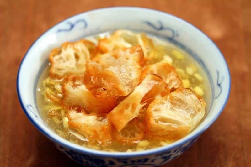 bubur gunting durian