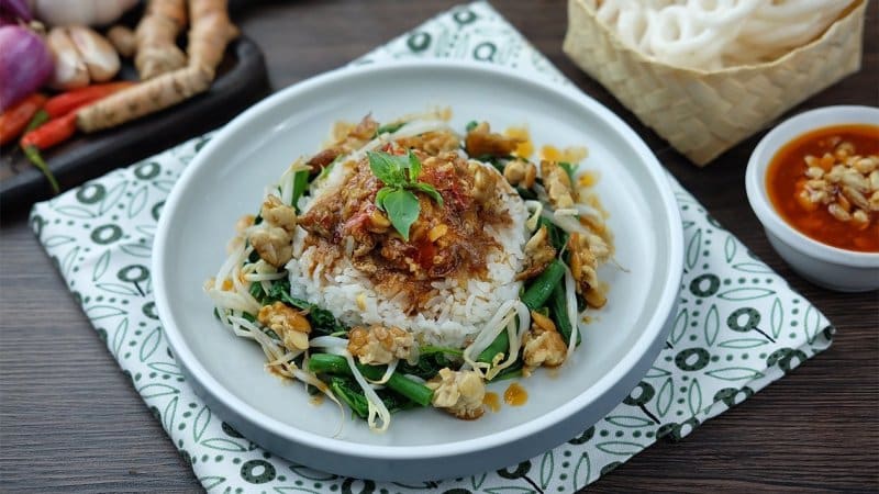 makanan khas klaten nasi tumpang lethok