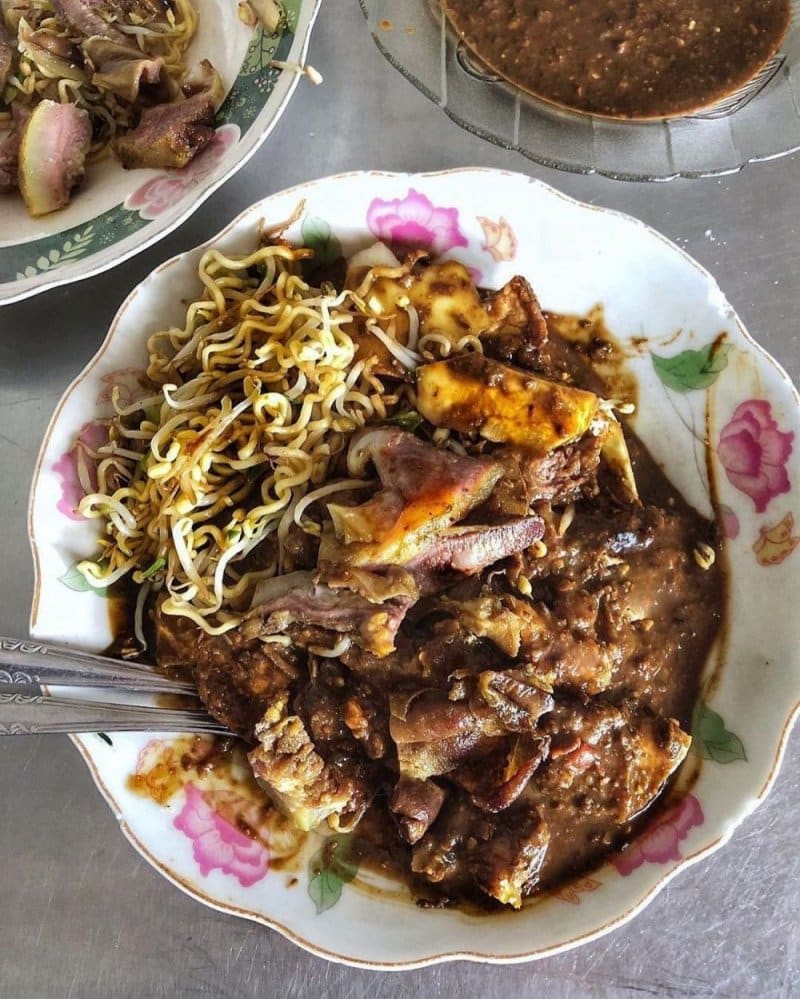 makanan khas blitar rujak cingur