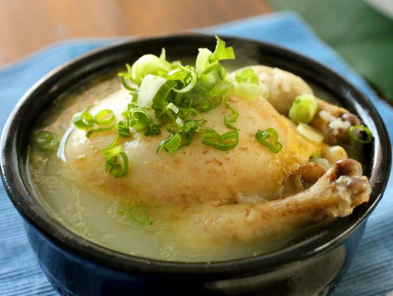 makanan khas korea selatan Samgyetang