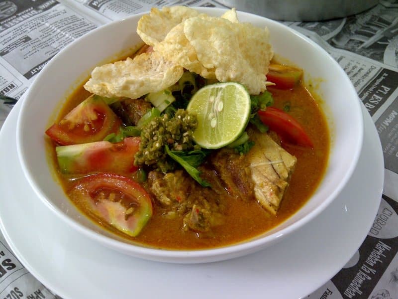 makanan khas blitar soto babat