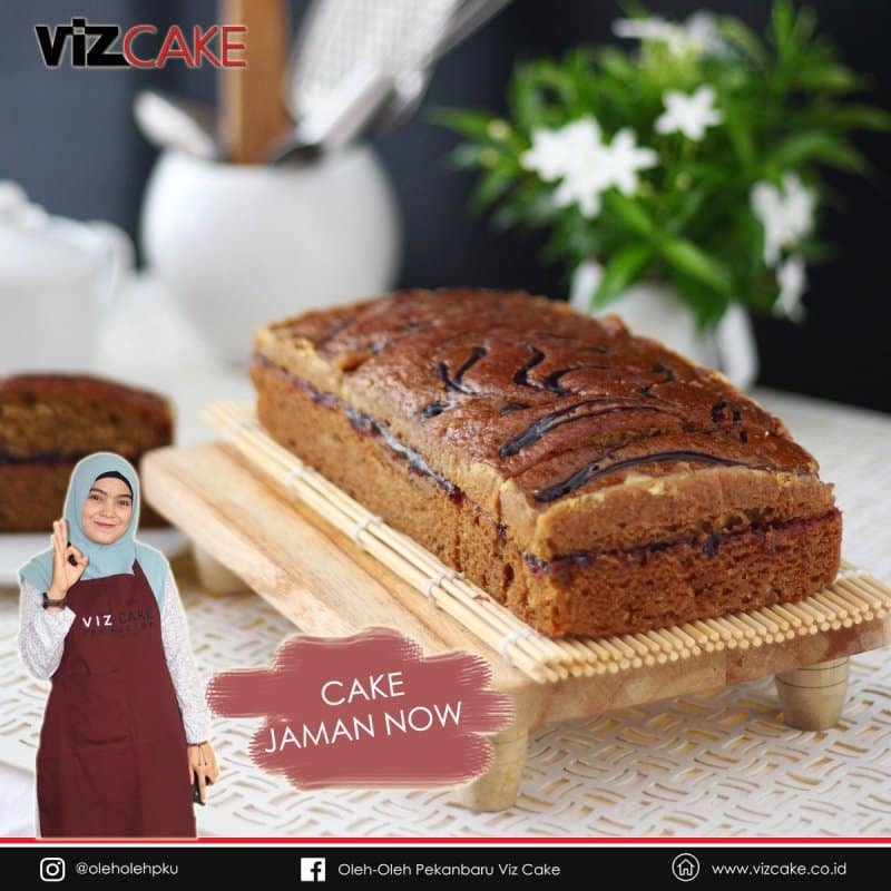 oleh oleh khas pekanbaru viz cake outlet gatot subroto riau