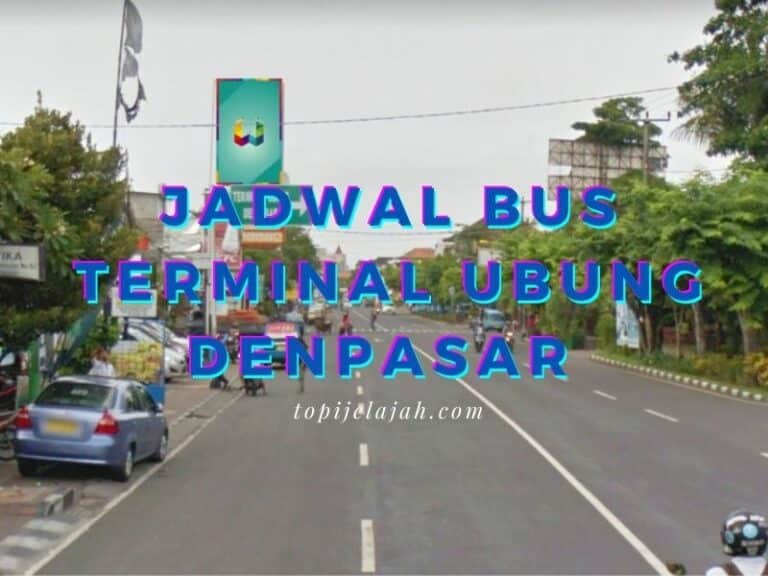 jadwal bus terminal ubung denpasar